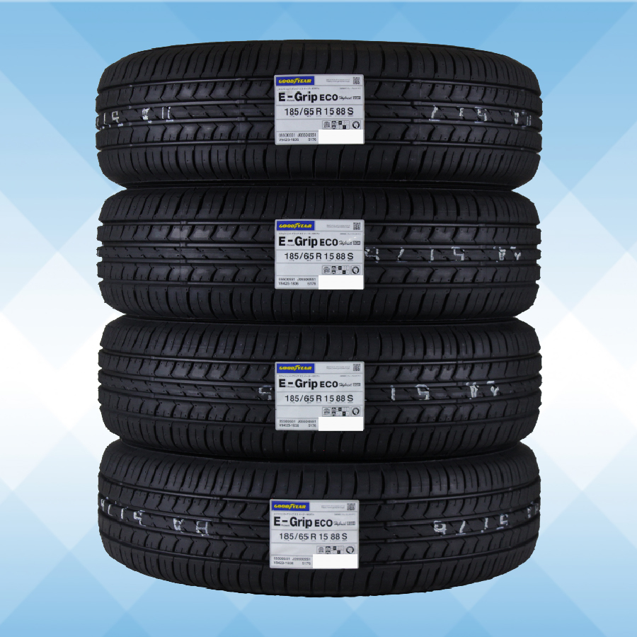 185/65R15 88S GOODYEAR Goodyear EFFICIENT GRIP ECO EG01 24 year made regular goods free shipping 4ps.@ tax included \\25,440..2