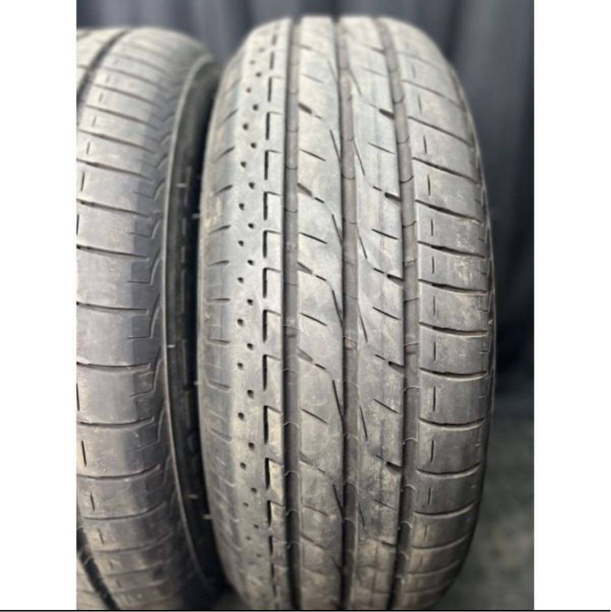 ブリヂストン LUFT RV2 ECOPIA 195/65R15 91H 日本製 2本SET◇2022年製8~9分山オンロードタイヤ◇中古 特筆すべき損傷なし◇愛荘町手渡し可_画像6