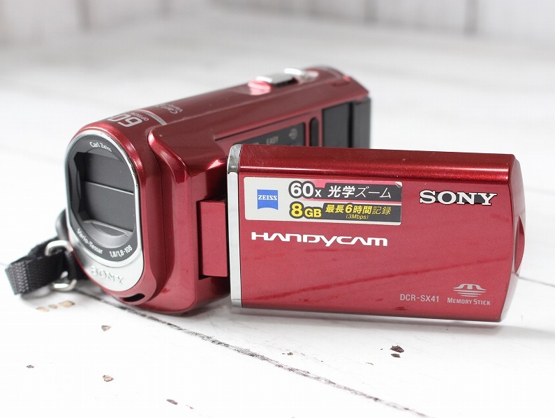 【即決・美品】SONY ハンディカム デジタルビデオカメラレコーダー DCR-SX41の画像1