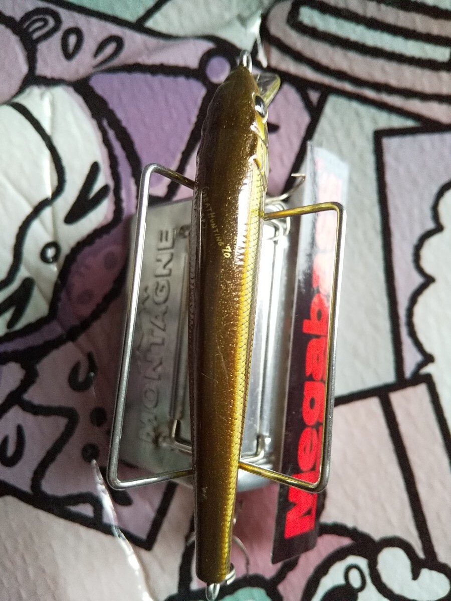 Megabass GREATHUNTING70 （SP） GGウグイ オールド メガバス グレートハンティング70の画像3