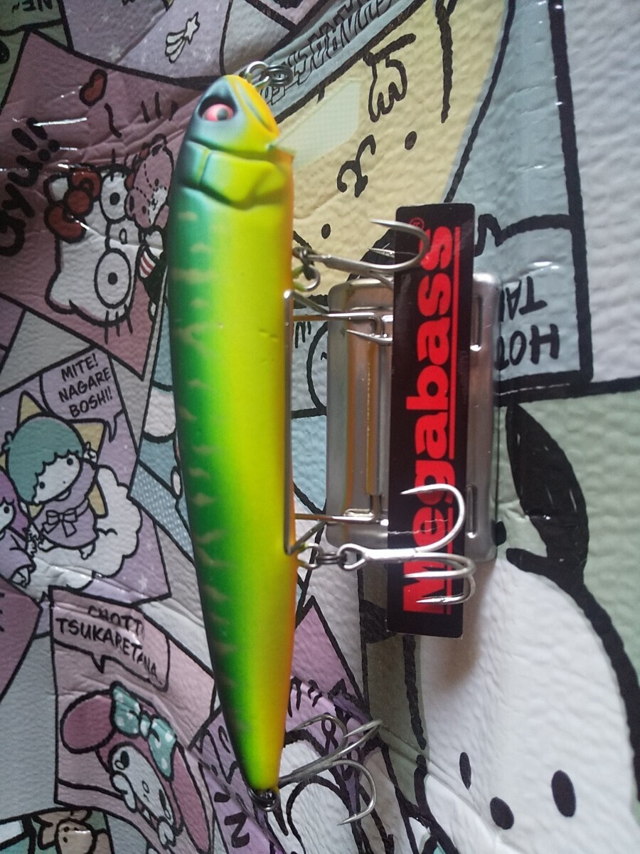 Megabass ITO ENGINEERING DORUM120 MAT TIGER メガバス ドラム120の画像1