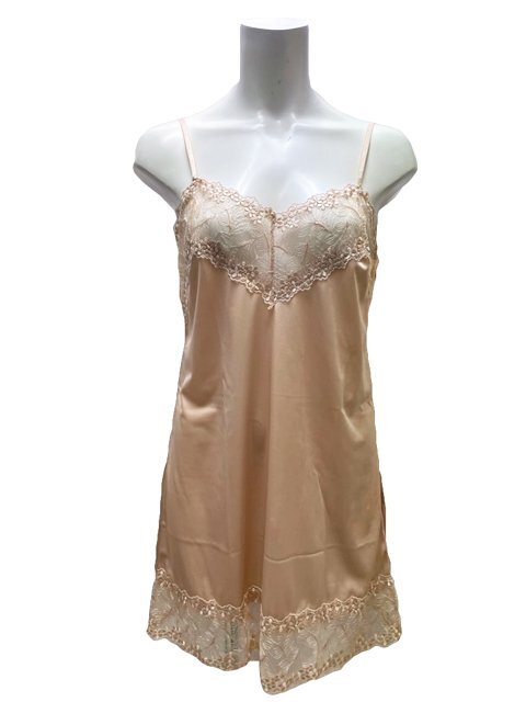 * domestic production Ran Jerry *[wro-8075 tricot material race attaching slip {75cm height } beige /L] underwear inner Sara Sara sexy cosplay 