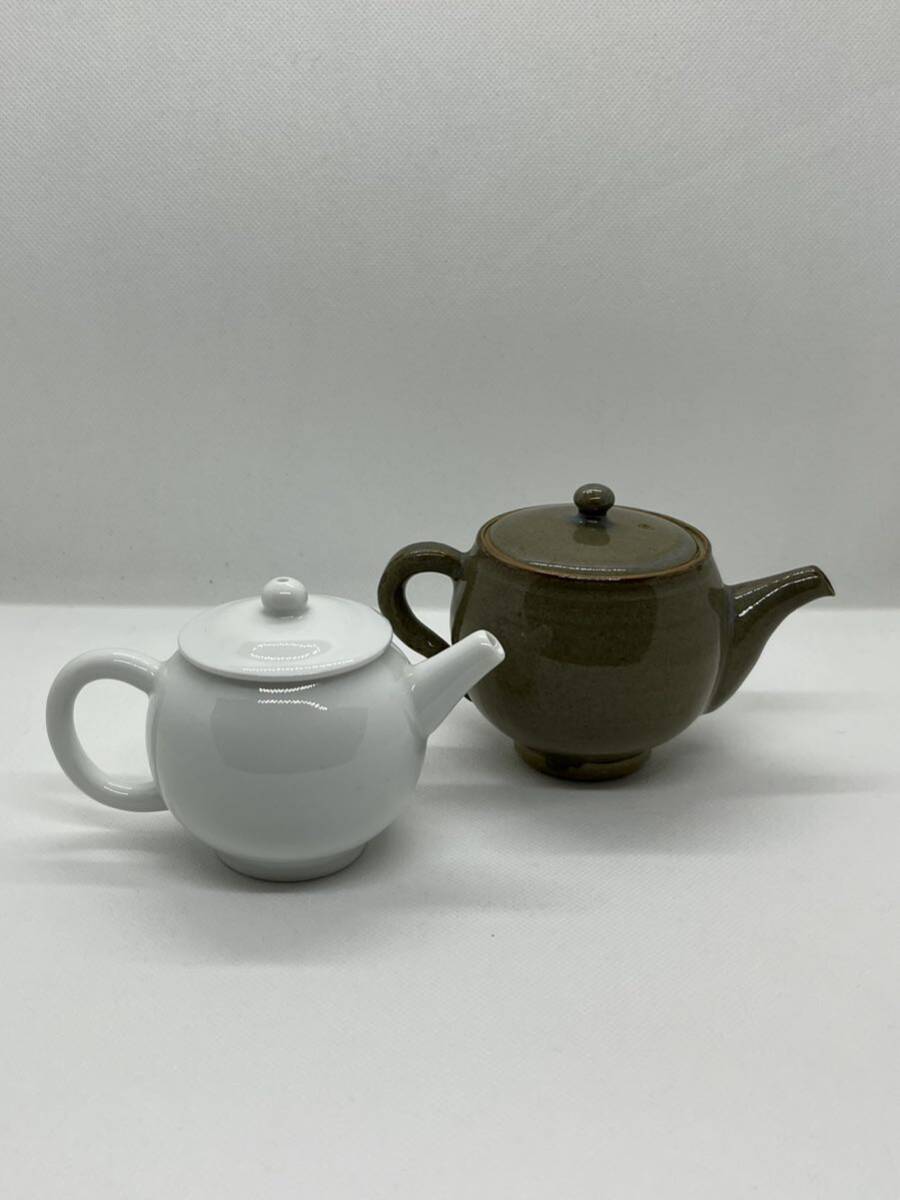 煎茶道具 茶銚 急須 後手急須 ２個 箱無の画像2