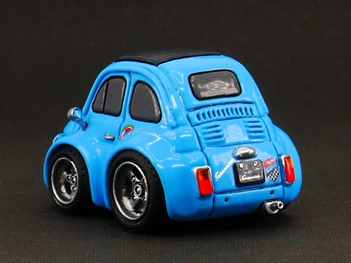 ★New!! ●GIANNINI FIAT500 ★mini1000Q自作チョロQカスタム完成品の画像6