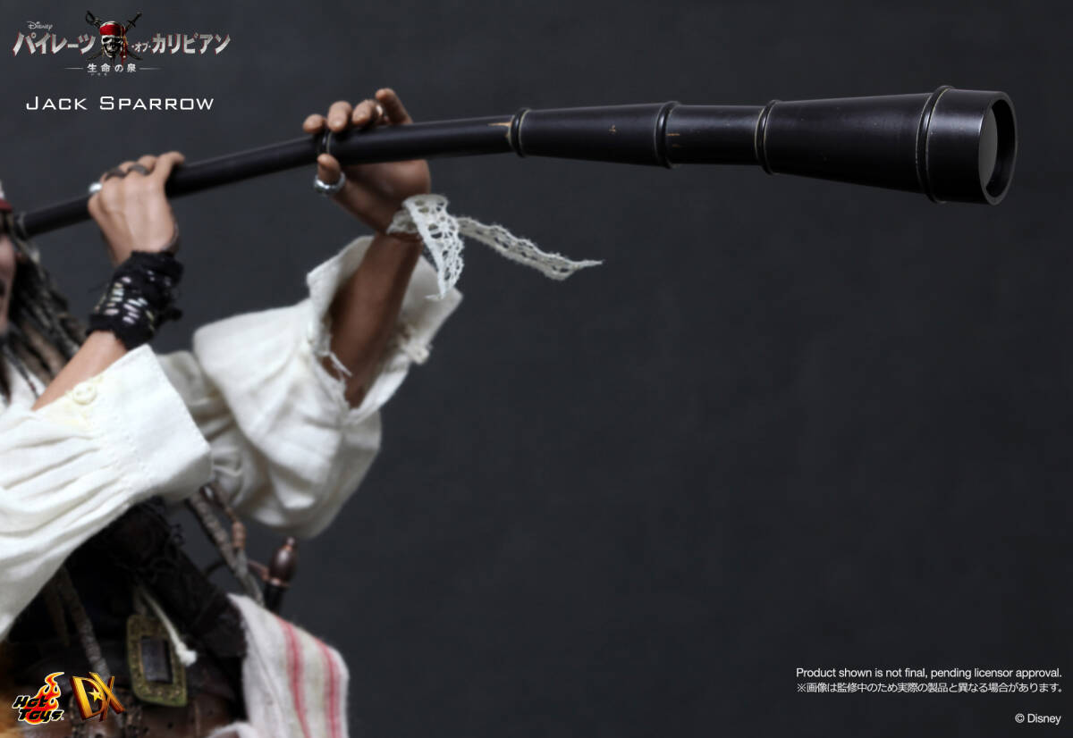 ホットトイズ / Hot Toys / ムービー・マスターピース ＤＸ / ジャック ・ スパロウ / パイレーツ・オブ・カリビアン 生命の泉 / 未使用品の画像3