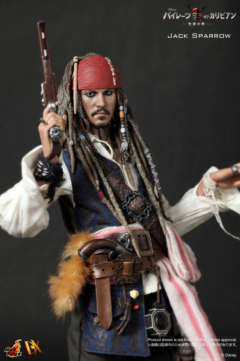 ホットトイズ / Hot Toys / ムービー・マスターピース ＤＸ / ジャック ・ スパロウ / パイレーツ・オブ・カリビアン 生命の泉 / 未使用品