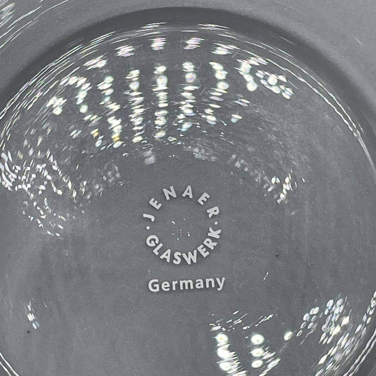 ☆JENAER GLASWERK イエナ グラス☆ガラス製カップ/コルクソーサー/マドラー/6客セット☆ドイツ製の画像8
