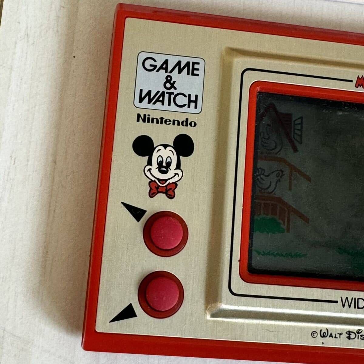 ☆Nintendo 任天堂 MICKEY MOUSE ミッキーマウス （MC-25）☆GAME WATCH ゲームウォッチ☆の画像2