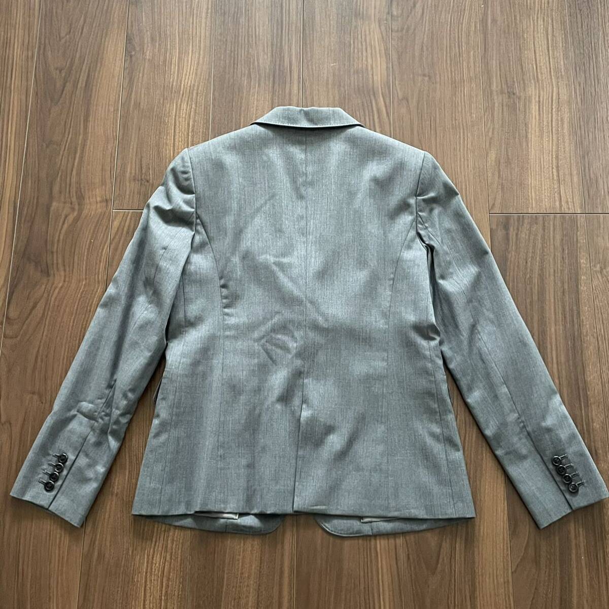 *BURBERRY Burberry * женский * жакет * выполненный в строгом стиле * tailored jacket * размер 40* серый * сделано в Японии 