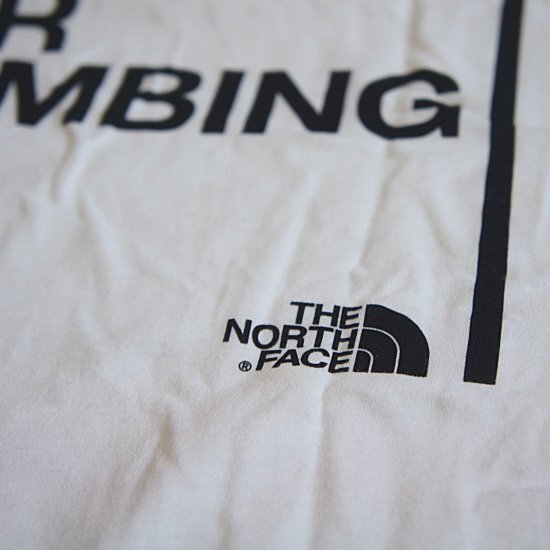 【SALE】THE NORTH FACE ノースフェイス【本物・新品】SS WALLS バックプリントTシャツ 北米企画■ホワイト M ※メール便可の画像3