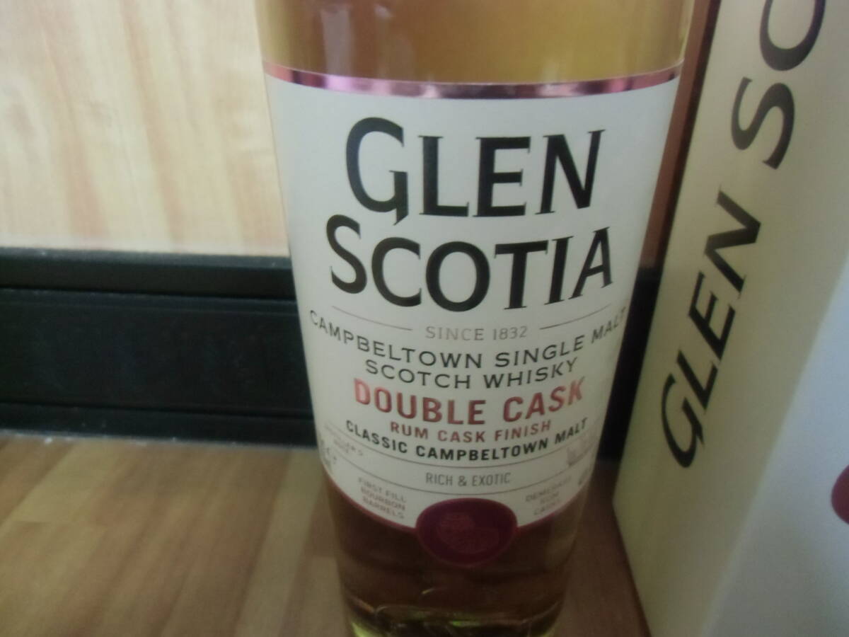 【未開栓】GLEN SCOTIA グレンスコシア ダブルカスク 700ml 46% 箱付 の画像2