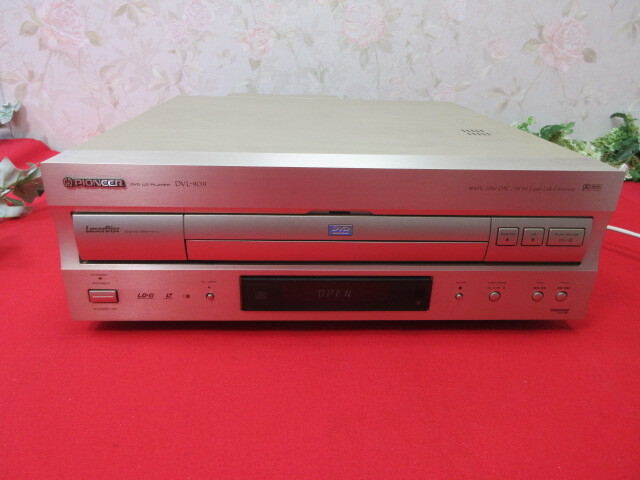 14YY1 PIONEERパイオニア DVD LDプレーヤー DVL-909 の画像2