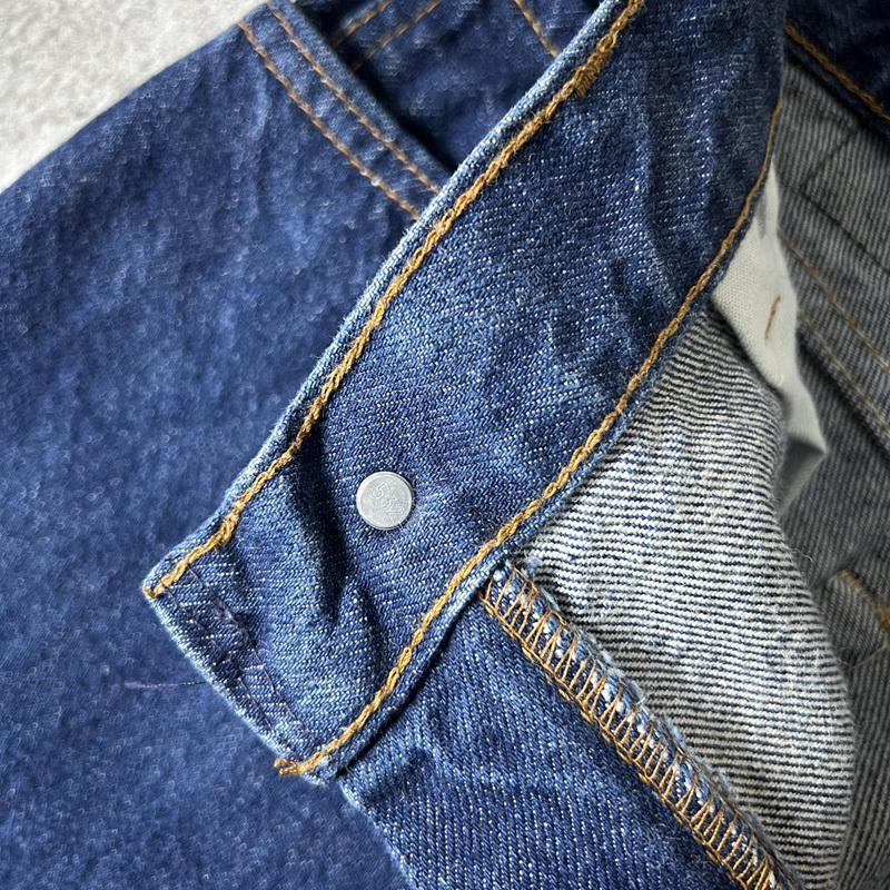 濃紺 90s USA製 Levis 17505 0214 デニム パンツ 13 / 90年代 アメリカ製 リーバイス オールド ジーンズ ジーパン_画像5