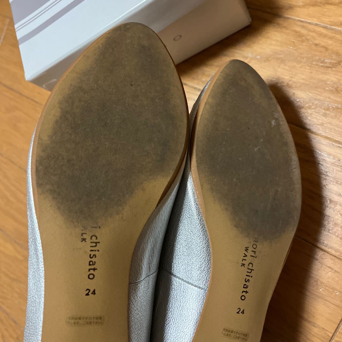  популярный Tsumori Chisato walk серебряный роскошный Stone есть 24. плоская обувь 