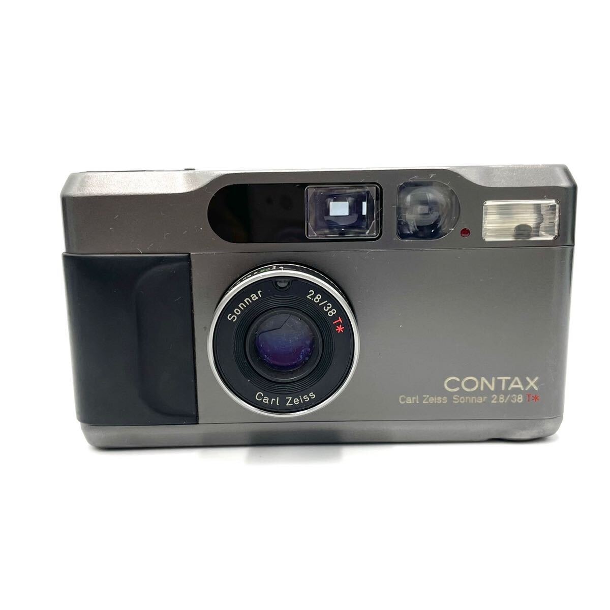 CONTAX Contax T2 compact пленочный фотоаппарат с футляром черный 