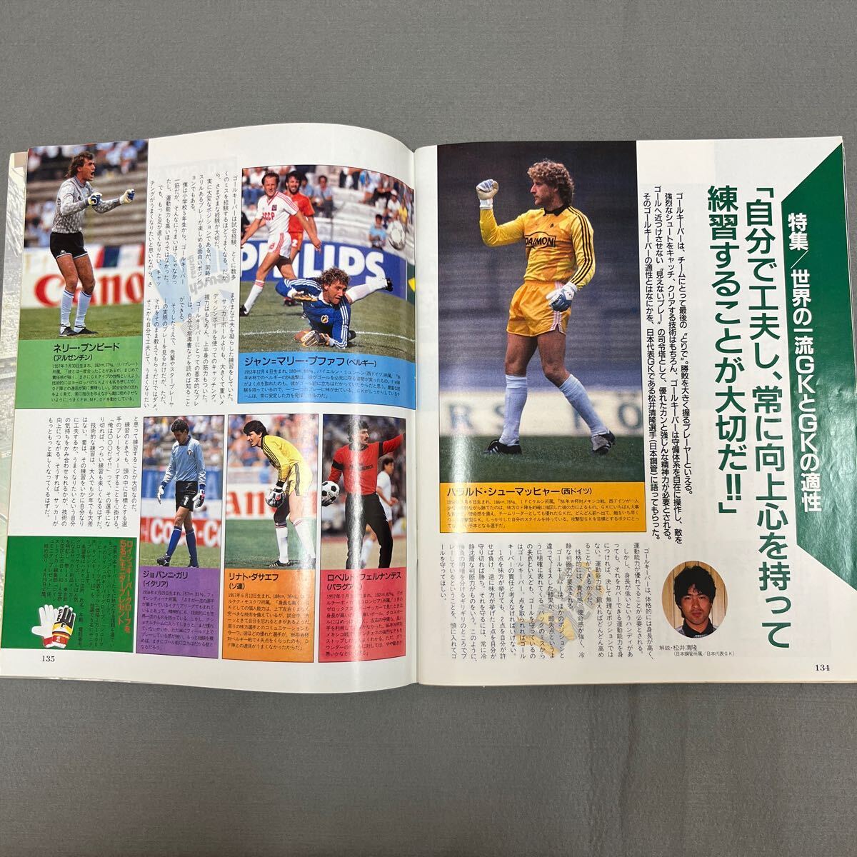 ストライカー◎昭和62年5月1日発行◎サッカー技術誌◎ミカエル・ラウドルップ◎JSL◎ACミランの画像5