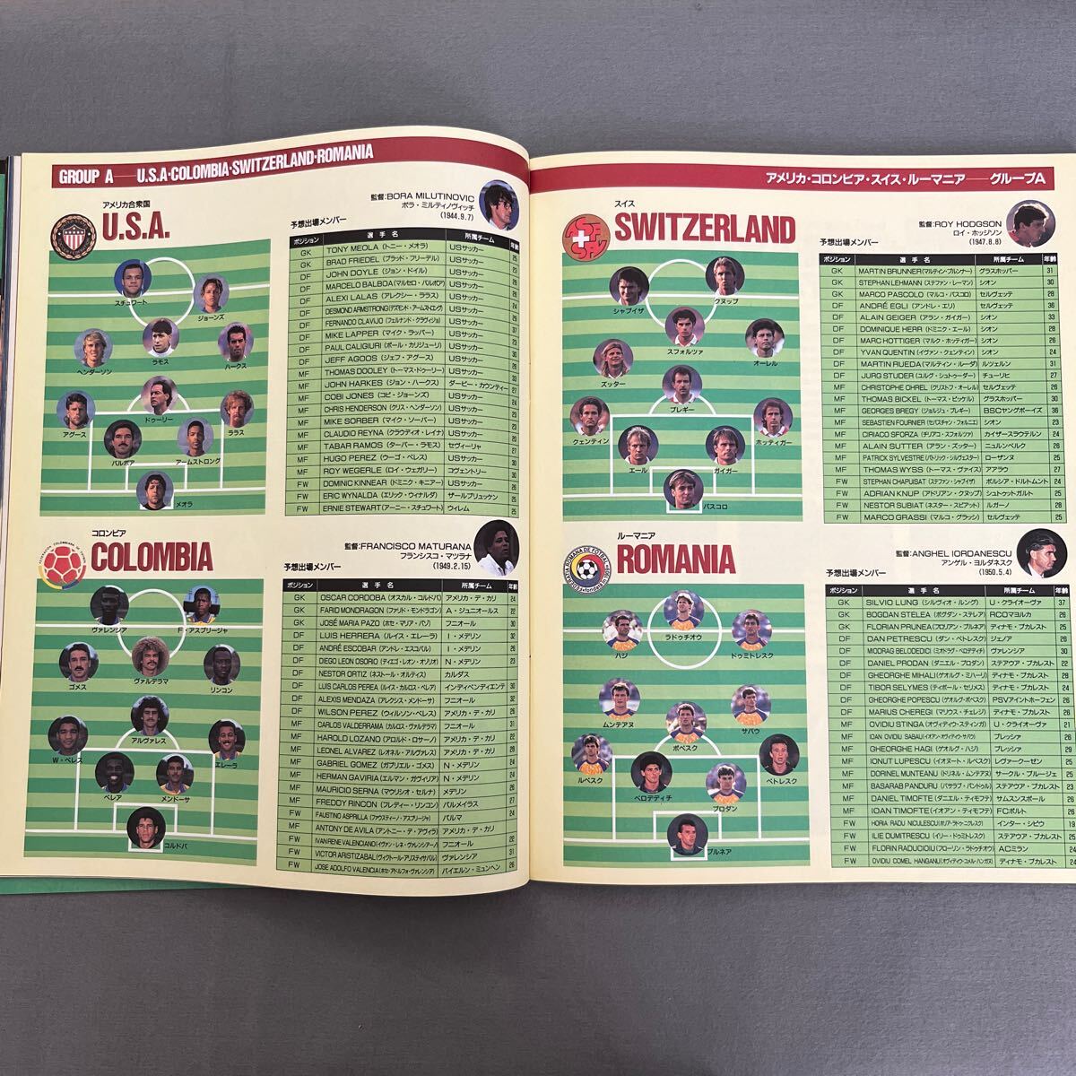 ワールドサッカーグラフィック7月号◎1994年7月12日発行◎チャンピオンズカップ◎ミラン◎バルセロナ◎アーセナル◎ワールドカップUSA'94の画像7