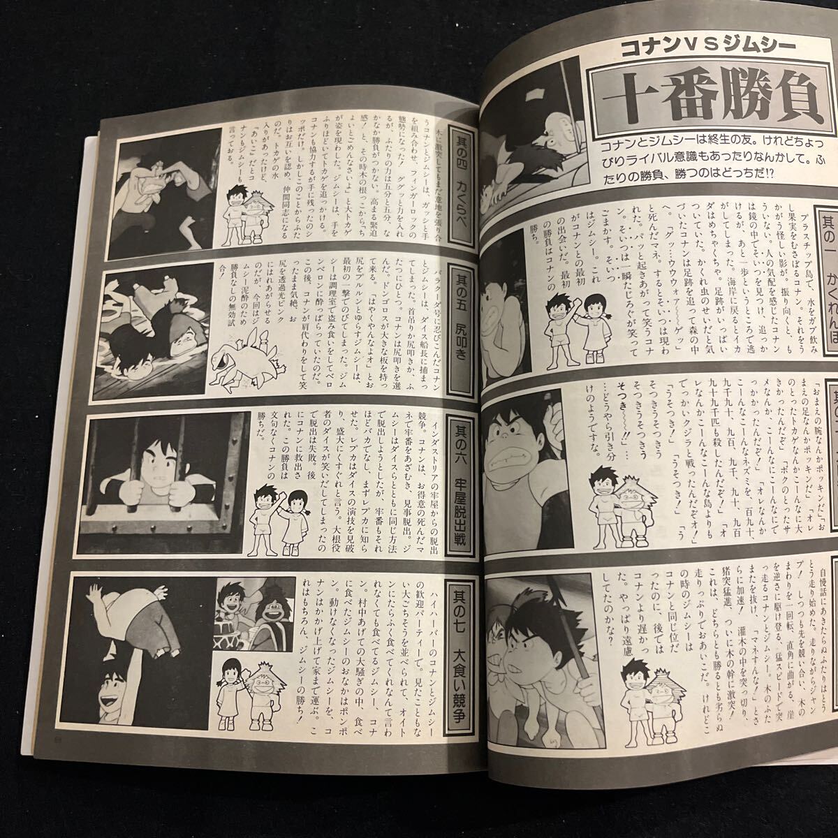 未来少年コナン大事典○ラポートデラックス3○昭和56年11月1日発行○映画版コナン○特製コナン大事典○アニメ○漫画○ピンナップなしの画像5