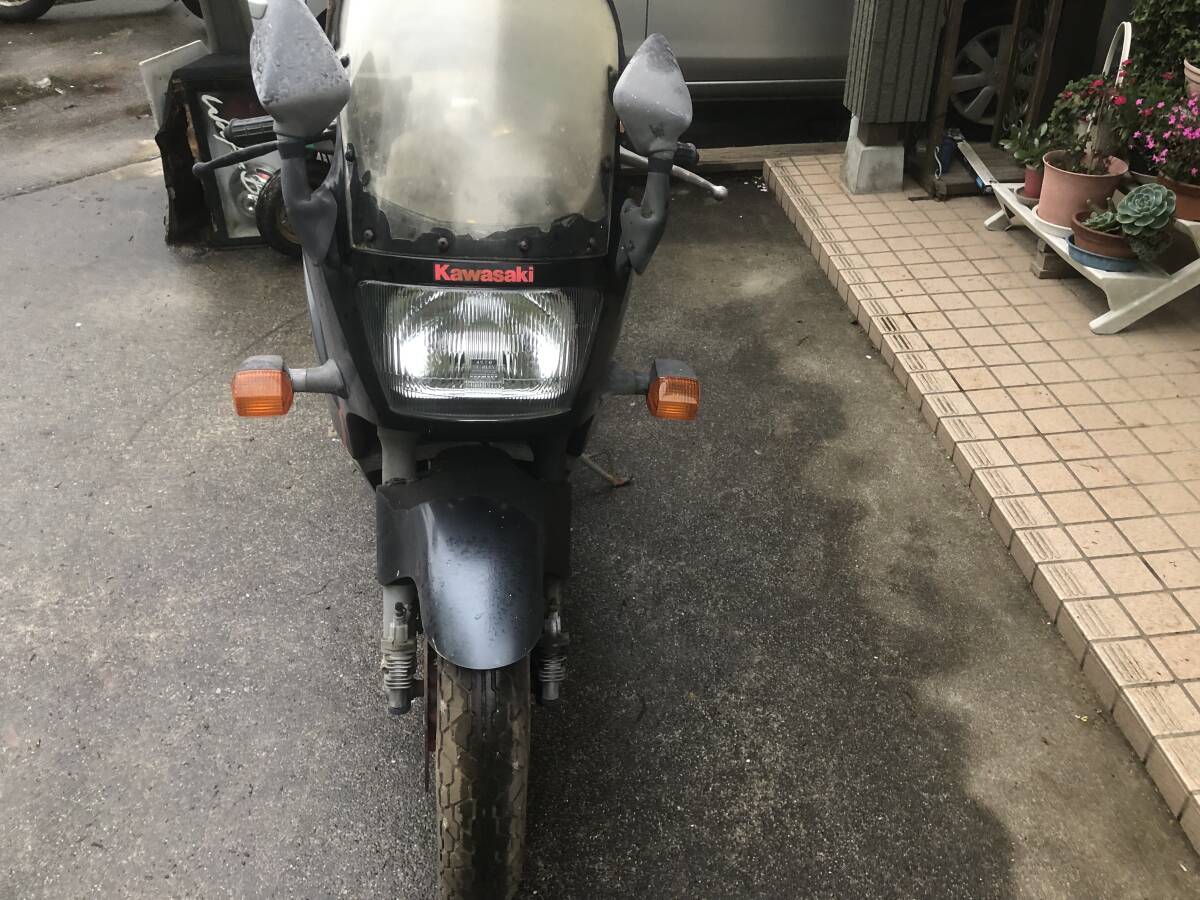 カワサキ GPZ400R ZX400D 部品取り車 ジャンク 書類無しの画像3