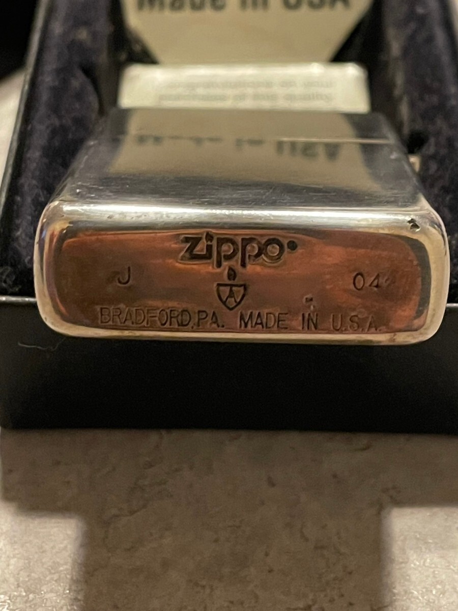 ZIPPO　ジッポー　ジッポ オイル　ライター 喫煙具　箱あり　Armor　アーマー　ドラゴン　龍　二面装_画像6