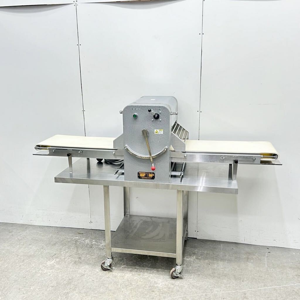 正城機械 マサキ 卓上型パイローラー PMT型 三相200V 台付き パイシーター 2014年製 中古 厨房機器の画像1