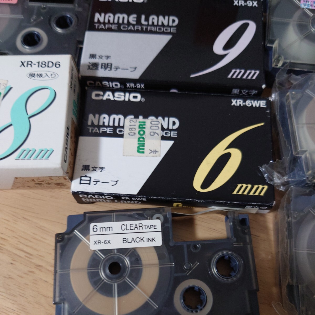 ネームランド テープ Usedあり。新品未使用あり。 NAME LAND CASIOの画像4