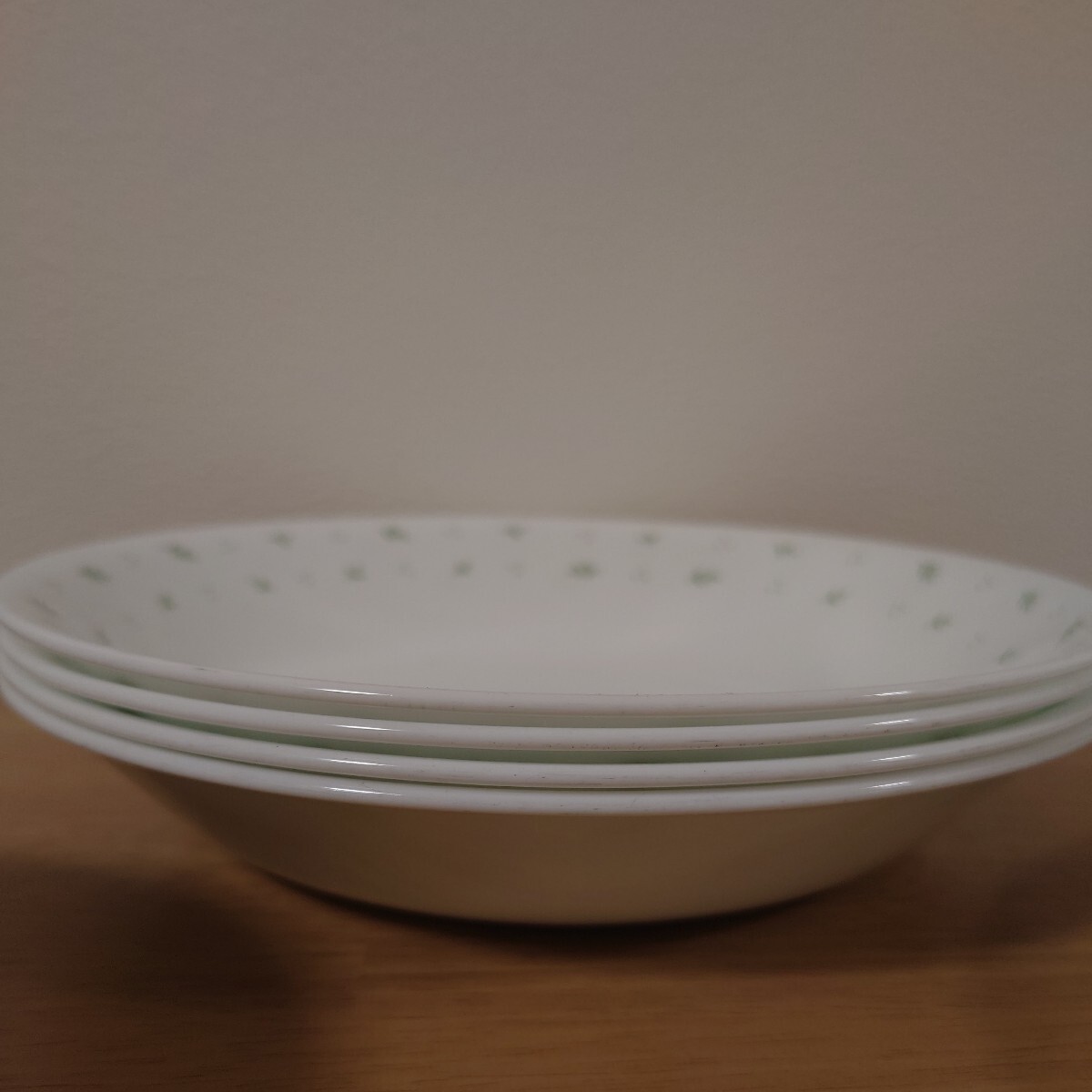 コレール　食器　14個組　CORELLE プレート 深皿 パスタ皿　Used_画像2