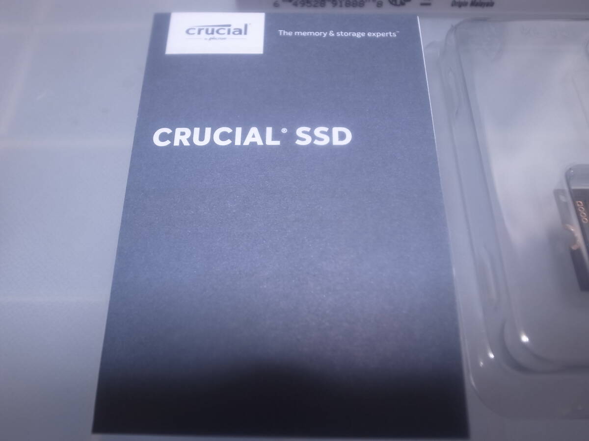 【新品同様】M.2 SSD Crucial P3 500GB 3D NAND NVMe PCIe3.0 最大3500MB/秒 CT500P3SSD8JPの画像4