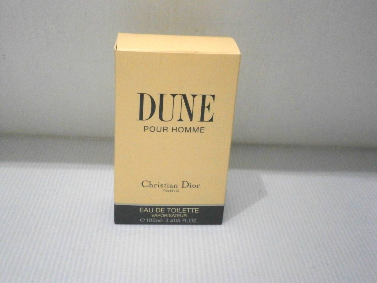 629 Christian Dior★ クリスチャンディオール DUNE POUR HOMME デューン プールオム 100ml オードトワレ ヴァポリザテール 残量9割以上 の画像3