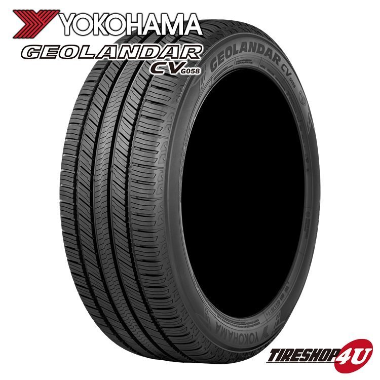 2022年製 YOKOHAMA GEOLANDAR CV G058 215/50R18 215/50-18 92V ヨコハマ ジオランダー 4本送料税込79,996円～_画像1