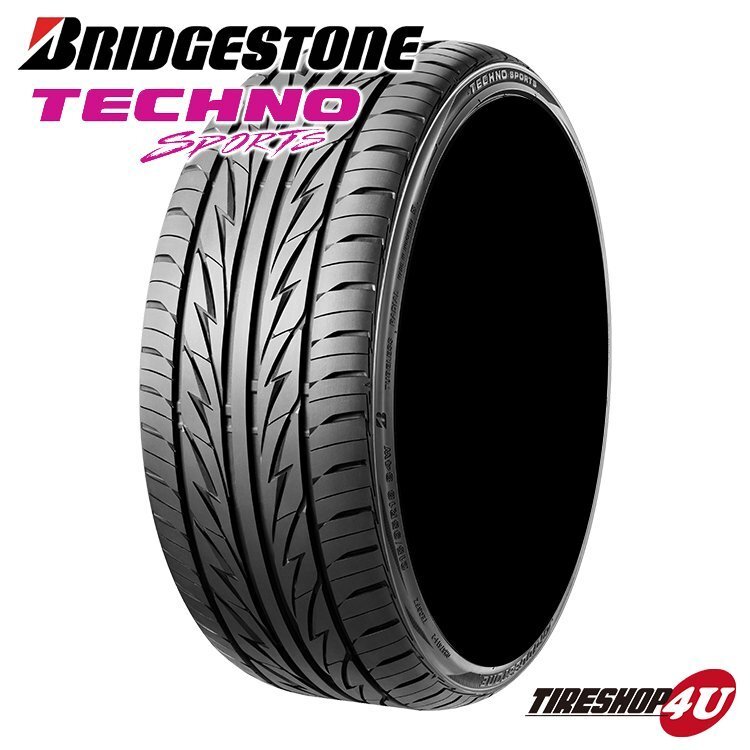 2021年製 BRIDGESTONE TECHNO SPORTS 215/35R18 215/35-18 84W XL 4本セット ブリヂストン テクノスポーツ BS 数量限定 4本SETの画像1