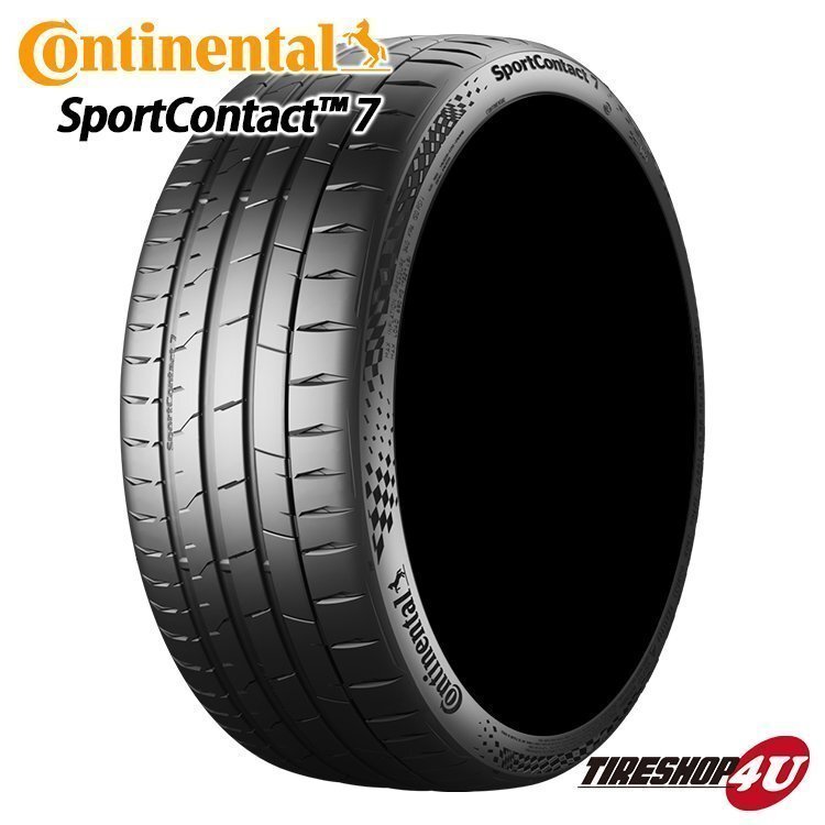 2022年製 Continental ContiSportContact7 225/35R19 225/35-19 (88Y) XL 4本セット コンチ スポーツコンタクト CSC7 4本SETの画像1