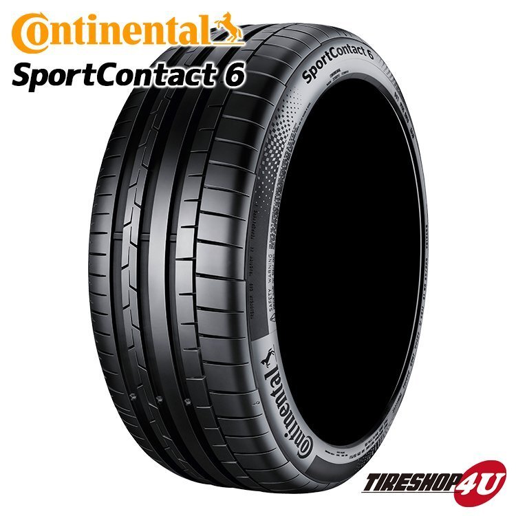 2023年製 Continental ContiSportContact 6 235/35R19 235/35-19 91Y XL ☆ BMW承認 コンチ スポーツコンタクトCSC6 4本送料税込158,796円~_画像1