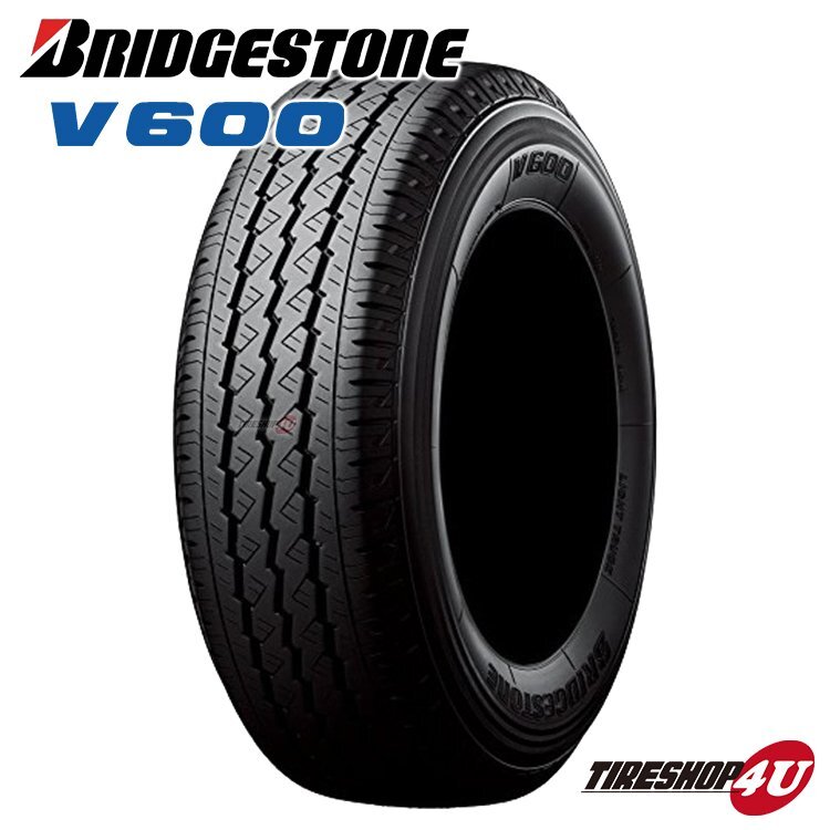 BRIDGESTONE V600 185R14 185-14 6PR ブリヂストン バン 小型トラック 取寄せ品 4本送料税込44,000円~_画像1