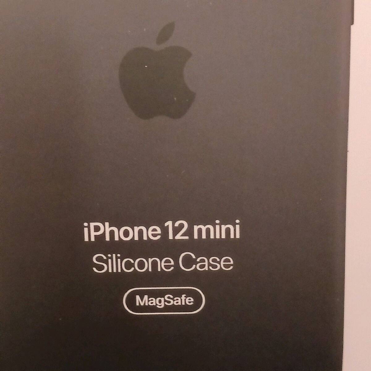 【未開封・正規品】iPhone 12 mini ブラック 黒 シリコン_画像2