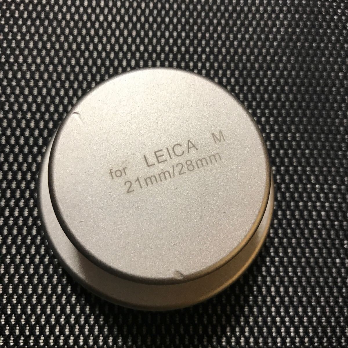 Leica ライカ M スーパーアンギュロン21ｍｍ用 金属製レンズリアキャップ（非純正）の画像1