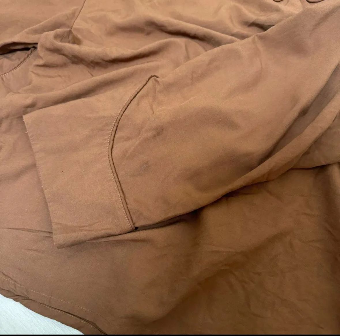 【Kastane】パイピングウエスタンシャツ ビッグシャツ シャツ ジャケット ブラウン 茶色 カスタネ  SHIRT
