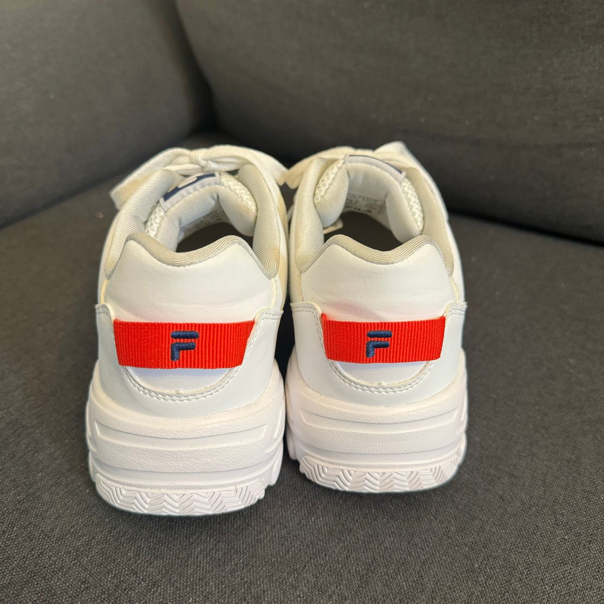 【FILA】 スニーカー 白 FC-5234 ホワイト 厚底  フィラ バッシュ 新品 未使用 美品 W 韓国 