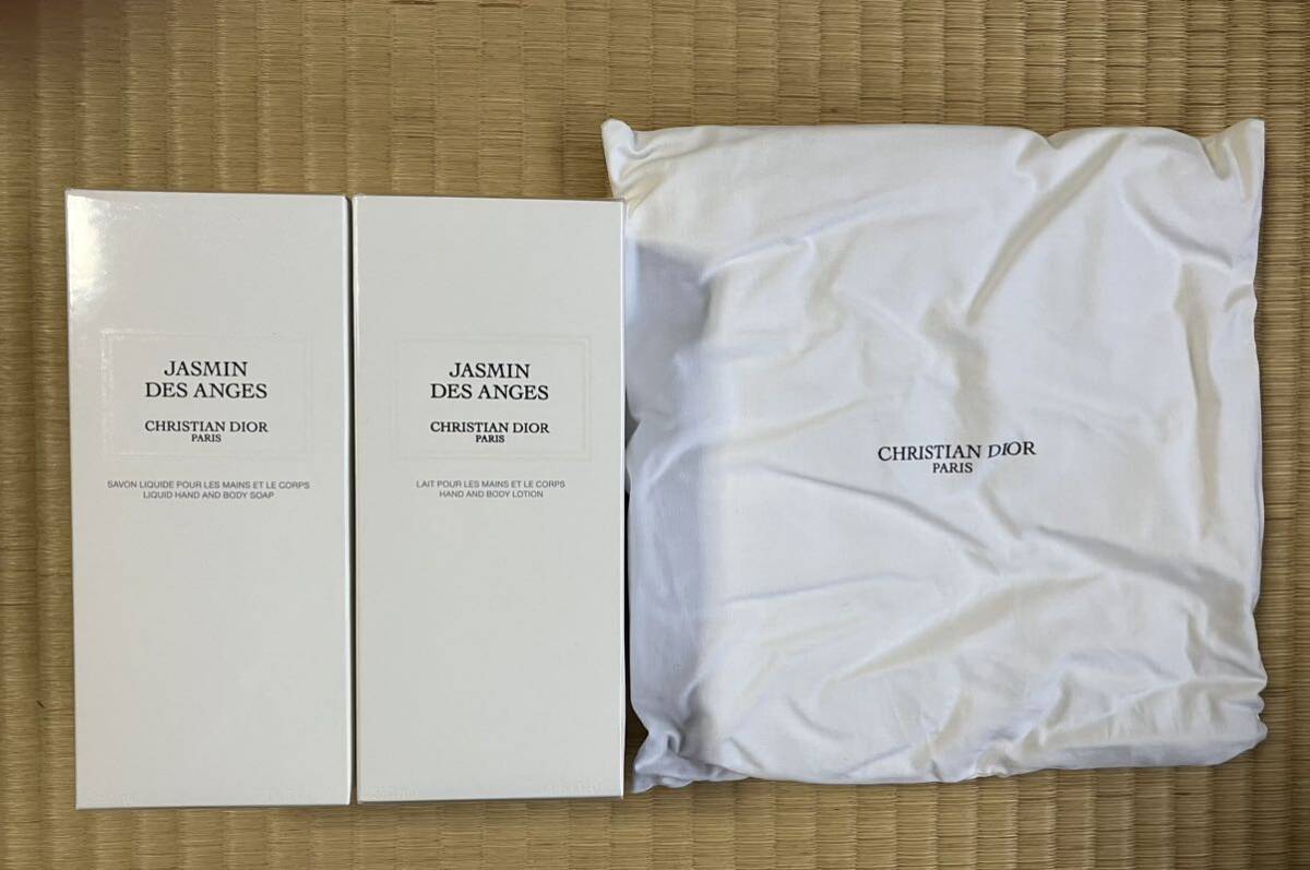 【新品未開封】Diorボディクリーム&ソープ2本セット 定価2万3千 ジャスミン デ ザンジュ クリスチャンディオールの画像2