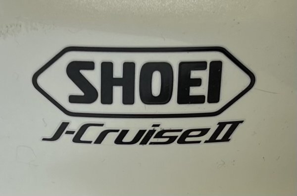 【中古品】SHOEI J-CruiseⅡ Ｌサイズ ルミナスホワイト ショーエイ ジェイクルーズ２の画像4