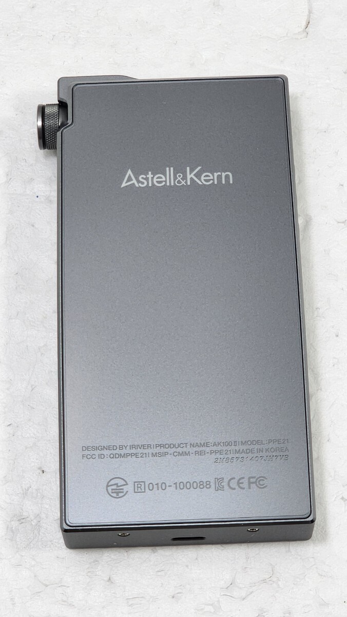 ■iriver Astell&Kern AK100II 64GB ハイレゾ Bluetooth Wi-Fi対応 バランス接続 タッチパネル アイリバー SDカード付 バッテリー良好！の画像4