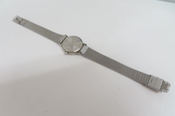 9119/dt/04.05 Calvin Klein カルバン・クライン CK レディース腕時計 K3331 メッシュシルバーの画像8
