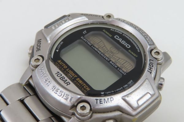 9080/mk/04.13 ◆CASIO カシオ PROTREK プロトレック PRT-110 クオーツ メンズ腕時計 の画像2