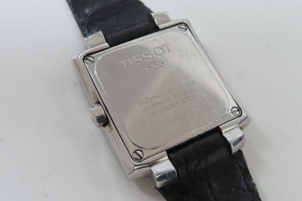 1216/ti/04.01 TISSOT ティソ スクエア デイト腕時計の画像6