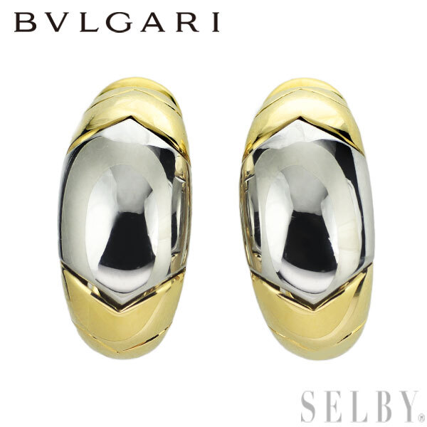 全ての K18YG/SS ブルガリ ピアス SELBY 出品2週目 チェルタウラ イヤリング、ピアス