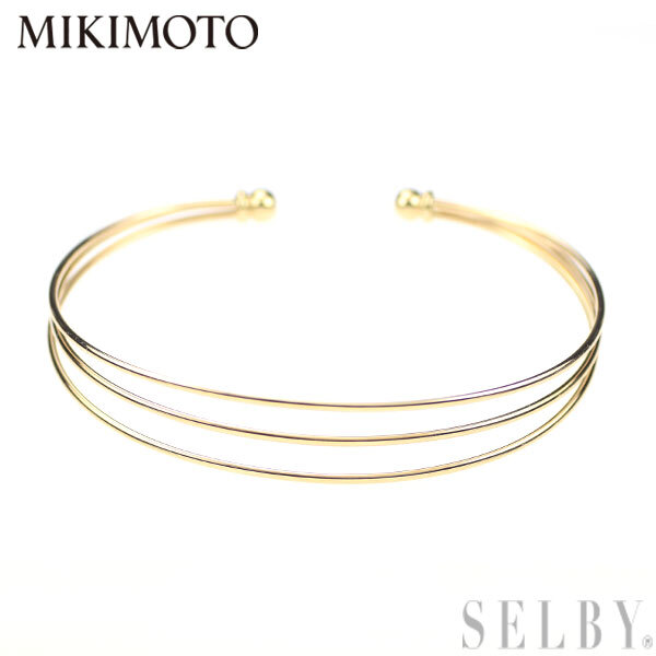 ミキモト K14YG バングル 最終 出品6週目 SELBY