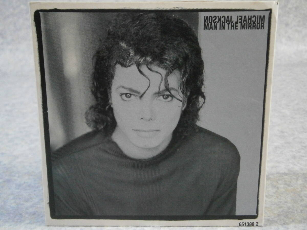 SCD 西独盤 Michael Jackson/Man In The Mirror マイケル・ジャクソン シングル 紙ジャケ_画像1