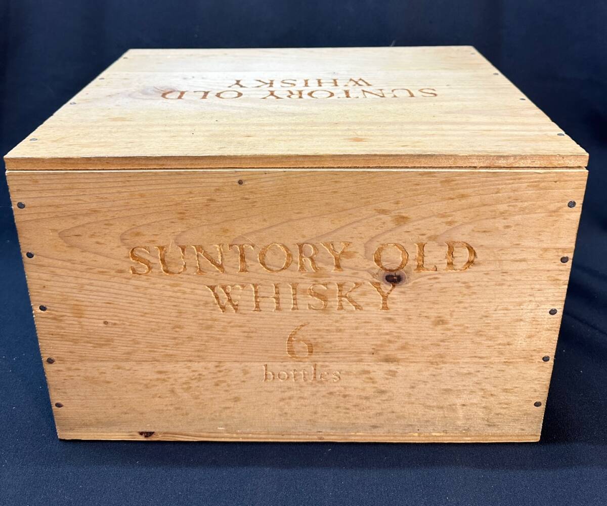 【未開封品】 SUNTORY OLD WHISKEY サントリー オールド 容量750ml アルコール分43％ 6本 木箱入の画像3