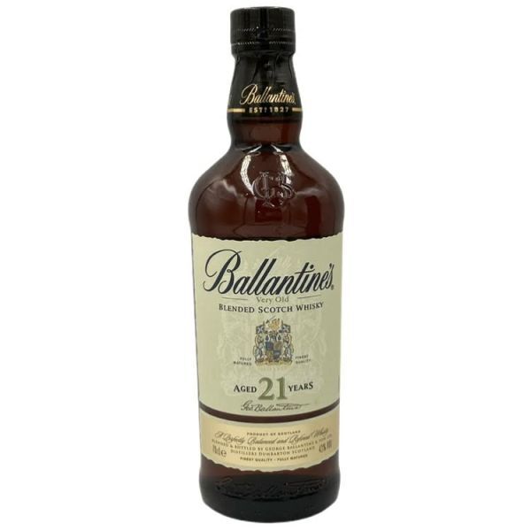 仙12＆6【未開栓】バランタイン 21年 ベリーオールド 43％ 700ml スコッチ ウイスキー 箱付き Ballantine's AGED 21YEARS VERY OLD 古酒の画像2