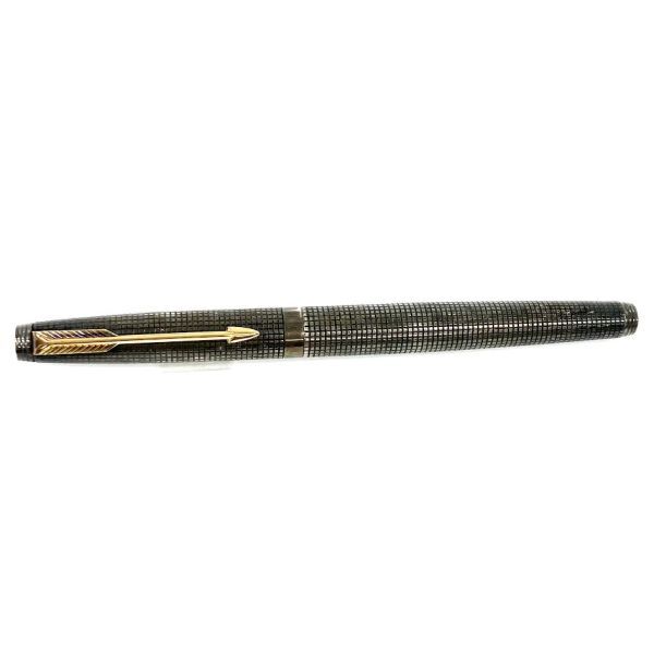 仙102 PARKER 万年筆 ペン先 14K STERLING スターリングシルバー 925 パーカー 筆記用具 文房具の画像6